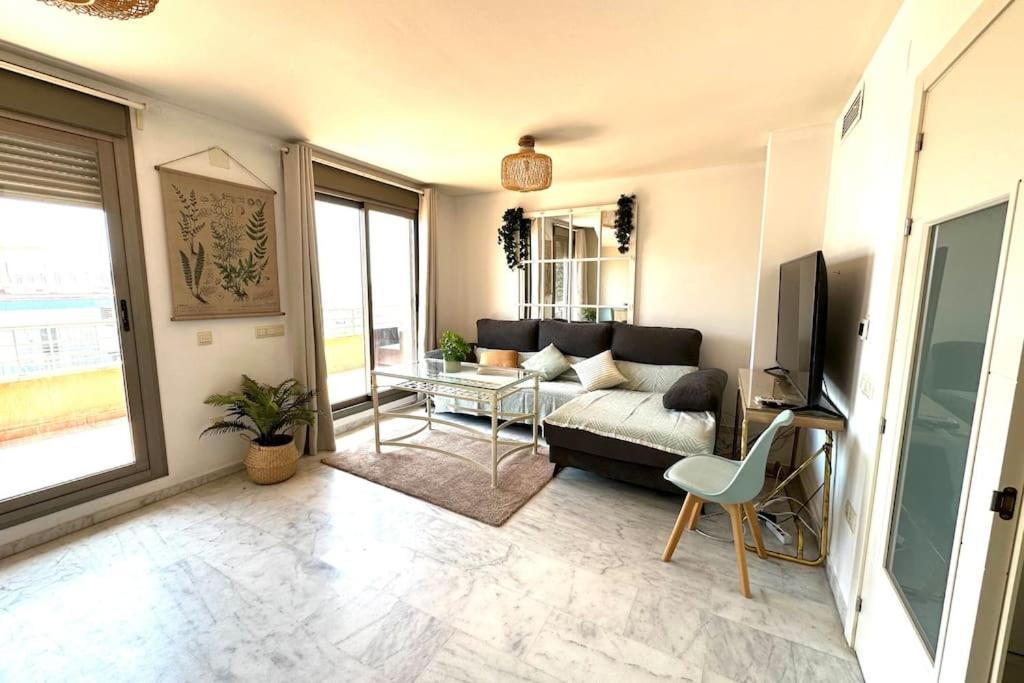 Appartamento Atico Puerto Marina 2 Hab Con Piscina, 500M De La Plata Torremolinos Esterno foto