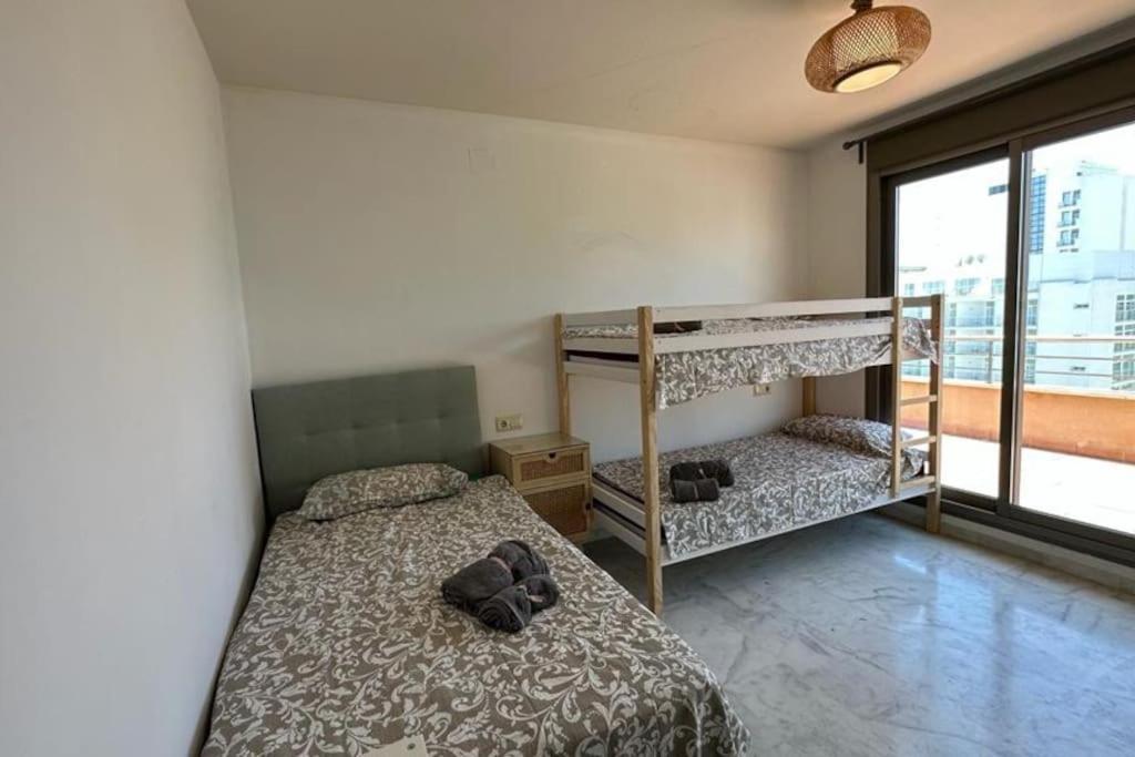 Appartamento Atico Puerto Marina 2 Hab Con Piscina, 500M De La Plata Torremolinos Esterno foto