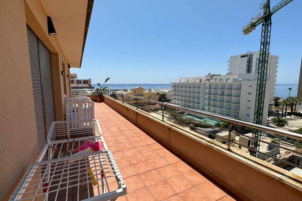 Appartamento Atico Puerto Marina 2 Hab Con Piscina, 500M De La Plata Torremolinos Esterno foto